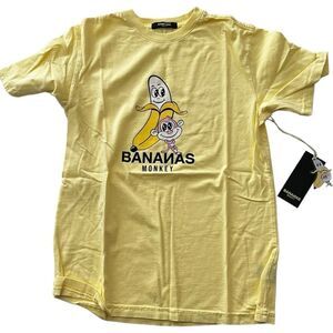 Bananas Youth Homies New in Bag with Tags Yellow T-shirt